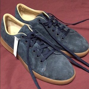 Blue Suede Under Armour shoes